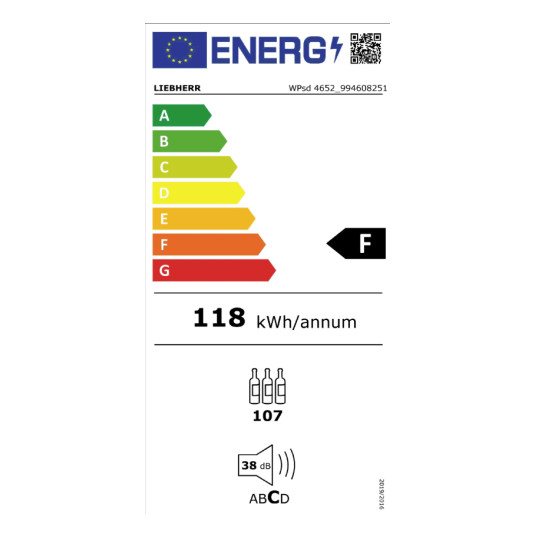Vīna ledusskapis Liebherr WPsd 4652