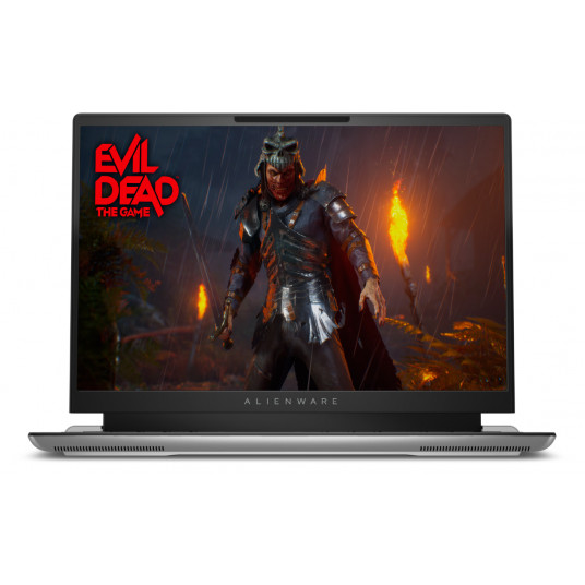 Dell Alienware 16 x16 R2 QHD+ NV G-SYNC 240Hz Ultra 9 185H/32GB/2TB/NVIDIA GF RTX4080 12GB/Win11 Pro/ENG ar aizmugurējo apgaismojumu, kbd/Sudrabs/3G garantija uz vietas