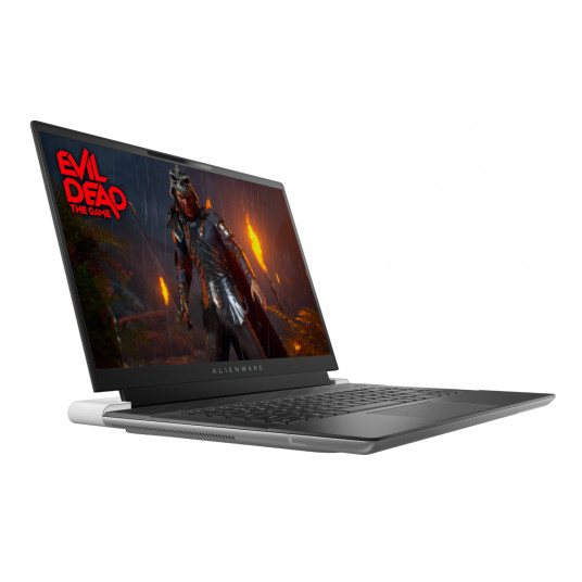 Dell Alienware 16 x16 R2 QHD+ NV G-SYNC 240Hz Ultra 7 155H/16GB/2TB/NVIDIA GF RTX4070 8GB/Win11 Pro/ENG ar aizmugurējo izgaismojumu, kbd/Silver/3G Garantija uz vietas