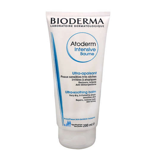 Bioderma - Nomierinošs balzams sejai un ķermenim Atoderm Intensive Baume (Ultra Soothing Balm) - 200 ml