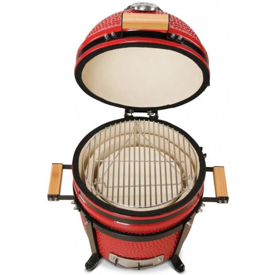 Grils Kamado Bono Minimo Red 40 cm  + DĀVANA