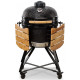 Grils Kamado Bono Media melns 52 cm