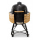 Grils Kamado Bono Grande melns 59 cm