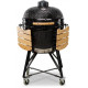 Grils Kamado Bono Grande Limited melns 64 cm + DĀVANA