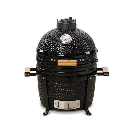 Grils Kamado Bono Minimo melns 40 cm + DĀVANA