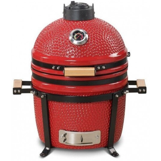 Grils Kamado Bono Minimo Red 40 cm  + DĀVANA