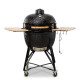 Grils Kamado Bono Grande Limited melns 64 cm