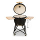 Grils Kamado Bono Grande Limited melns 64 cm + DĀVANA