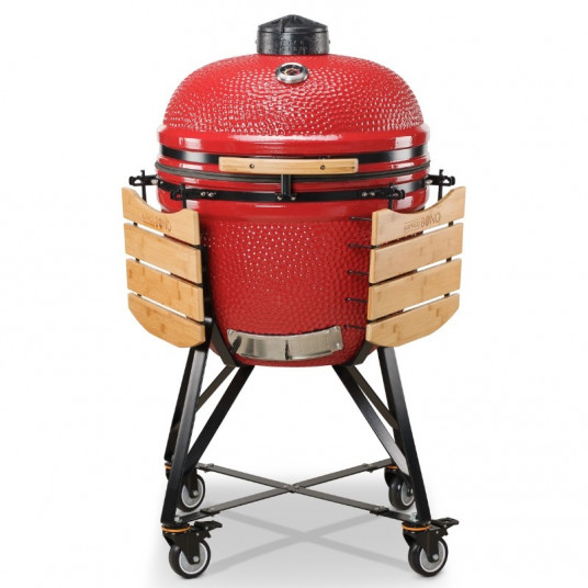 Grils Kamado Bono Grande Limited Red 64 cm + DĀVANA