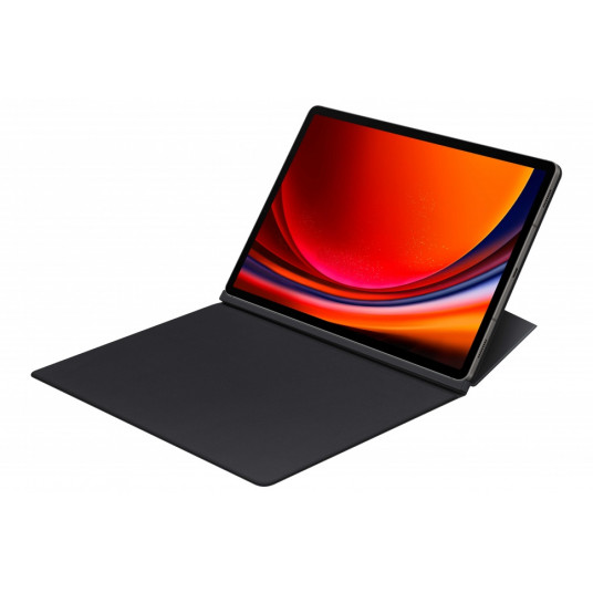 Planšetdatora futrālis Samsung Galaxy Tab S9+ / S9 FE+ Smart Book Cover Black