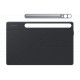 Planšetdatora futrālis Samsung Galaxy Tab S9+ / S9 FE+ Smart Book Cover Black