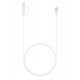 Kabelis Samsung Cable combo with adapter microUSB & Type-C White