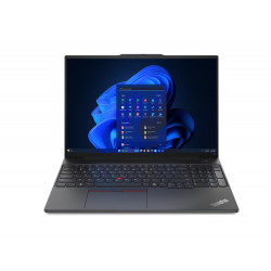 Klēpjdators Lenovo ThinkPad E16 Gen 2 16 WUXGA AMD R7 7735HS/16GB/512GB/AMD Radeon 680M/WIN11 Pro/ENG Backlit kbd/Black/FP/2Garantija | Lenovo