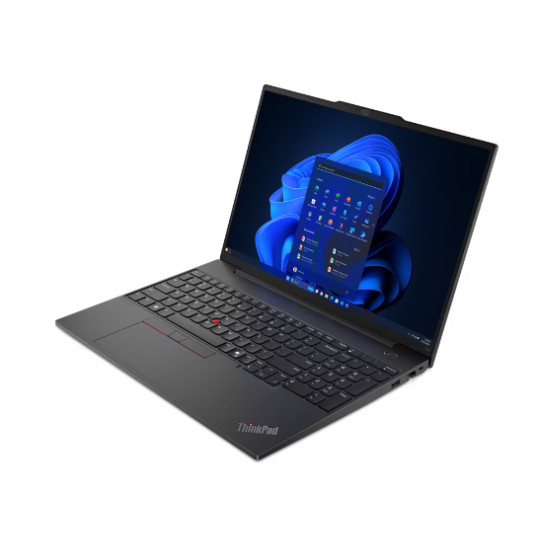 Klēpjdators Lenovo ThinkPad E16 Gen 2 16 WUXGA AMD R7 7735HS/16GB/512GB/AMD Radeon 680M/WIN11 Pro/ENG Backlit kbd/Black/FP/2Garantija | Lenovo