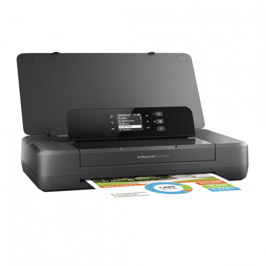 HP Officejet 200 tintes printeris krāsu 4800 x 1200 DPI A4 Wi-Fi