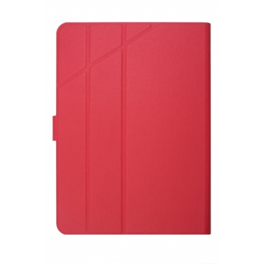 Planšetdatora futrālis Fold Universal case for 9-11" Red