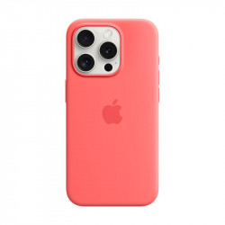 Telefona vāciņš Apple iPhone 15 Pro Silicone Case with MagSafe Guava