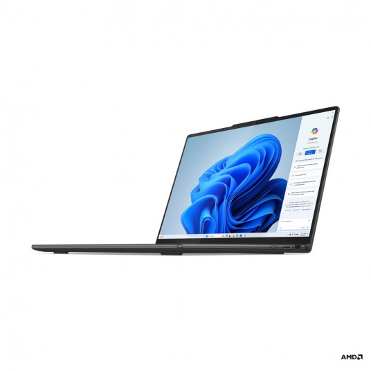 Klēpjdators Lenovo Yoga 7 2-in-1 14AHP9 Ryzen 7 8840HS 14" WUXGA OLED 400nits spīdīgs 16GB LPDDR5x-6400 SSD512 Radeon 760M grafika Win11 Storm Grey