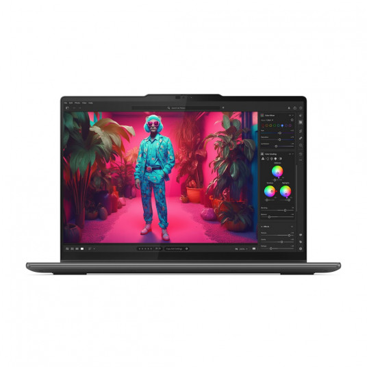 Portatīvais dators Lenovo Yoga 7 2-in-1 14AHP9, AI-Powered Gaming PC, 14 WUXGA, AMD Ryzen 5, RAM 16GB, 512GB SSD, AMD Radeon 760M Graphics, Windows 11 Home, Storm Grey 83DK002SPB