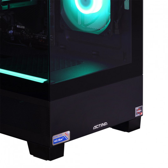Actina 5901443383666 PC Intel® Core™ i5 i5-12400F 32 GB DDR4-SDRAM 1 TB SSD NVIDIA GeForce RTX 4060 Ti Midi Tower Black