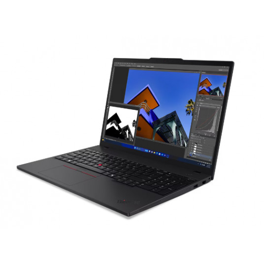 ThinkPad T16 Gen 3 | Black | 16 " | IPS | WUXGA | 1920 x 1200 pikseļu | Intel Core U5 | 125U | 16 GB | SO-DIMM DDR5 | SSD 512 GB | Intel Graphics | Windows 11 Pro | 802.11ax | Bluetooth versija 5.3 | LTE Upgradable | Tastatūras valoda angļu | Tastatūras b