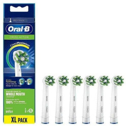 Oral-B EB50-6 elektriskās zobu birstes rezerves galviņa 6 gab.
