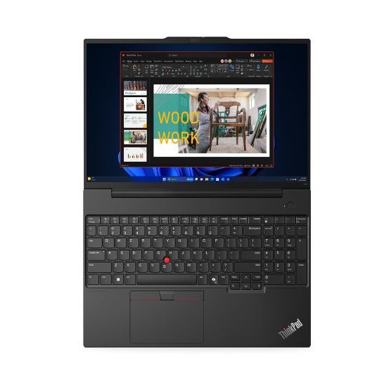 Notebook ThinkPad E16 G2 21M5002CPB W11Pro 7735HS/16GB/512GB/AMD Radeon/16.0 WUXGA/Black/1YR Premier Support + 3YRS OS + CO2 kompensācija