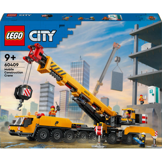 LEGO® 60409 City Yellow mobilais celtniecības celtnis