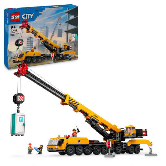 LEGO® 60409 City Yellow mobilais celtniecības celtnis