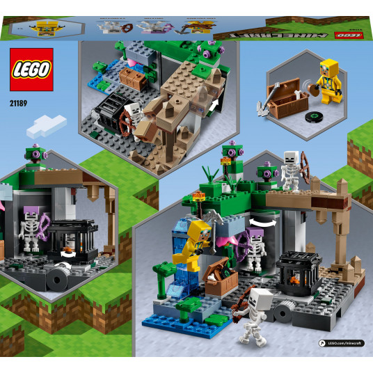 LEGO® 21189 MINECRAFT Skeleta pazemes cietums