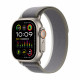 Viedpulkstenis Apple Watch Ultra 2 GPS + Cellular, 49mm Titanium Case with Green/Grey Trail Loop - S/M MRF33UL/A