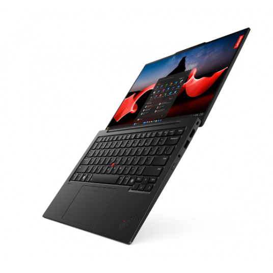 Klēpjdators Lenovo ThinkPad X1 Carbon Gen 12, AI-Powered Gaming PC, 14 WUXGA, Intel Core Ultra 7, RAM 32GB, 1TB SSD, Intel Graphics, Windows 11 Pro, Black 21KC005XMX