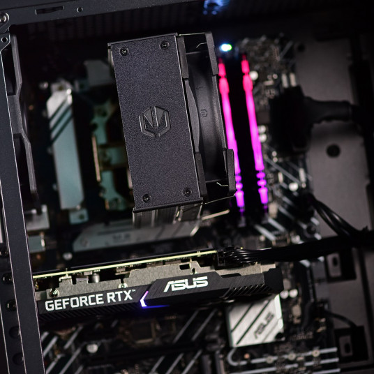 Actina 5901443338277 PC AMD Ryzen™ 7 5700X 32 GB DDR4-SDRAM 1 TB SSD AMD Radeon RX 7800 XT "Midi Tower" melns