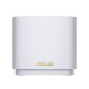 Asus | ZenWiFi XD4 Plus (W-1-PK) Wireless-AX1800 (1 iepakojums) | 802.11ax | 1201+574 Mbit/s | 10/100/1000 Mbit/s | Ethernet LAN (RJ-45) 1. ports | Tīkla atbalsts Jā | MU-MiMO Jā | Nav mobilās platjoslas | Antenas veids Iekšējā