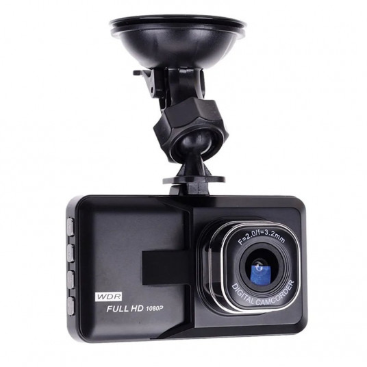 RoGer DVR2 Auto video reģistrators / Full HD / 170' / G-sensors / LCD 3''