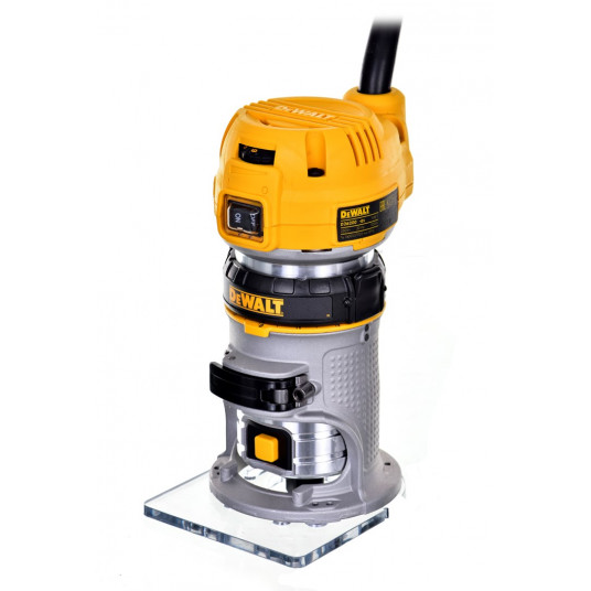DEWALT D26200-QS frēzēšana un/vai profilētājs melns, nerūsējošais tērauds, dzeltens 27000 RPM 900 W