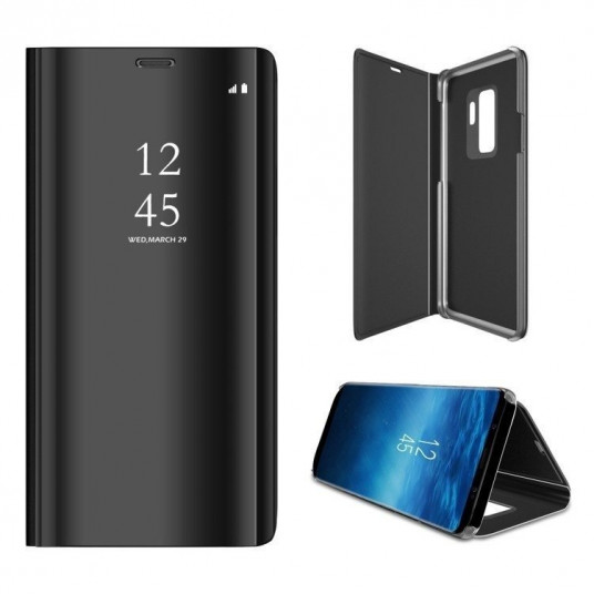 Mocco Clear View Cover Case For Samsung N970 Galaxy Note 10 Black