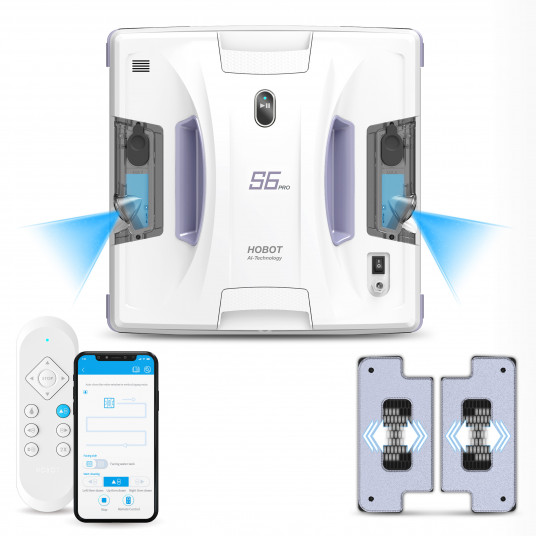 Logu tīrīšanas robots Hobot S6 Pro