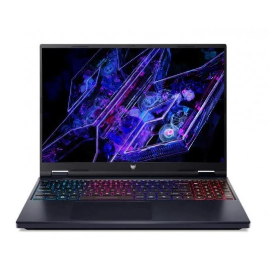 Piezīmjdators|ACER|Predator|Helios Neo|PHN16-72-77AA|CPU Core i7|i7-14650HX|2200 MHz|16"|1920x1200|RAM 16GB|DDR5|5600 MHz|SSD 1TB|NVIDIA GeForce RTX8GB0| |Karšu lasītājs micro SD|Windows 11 Home|Melns|2,8 kg|NH.QQVEL.001