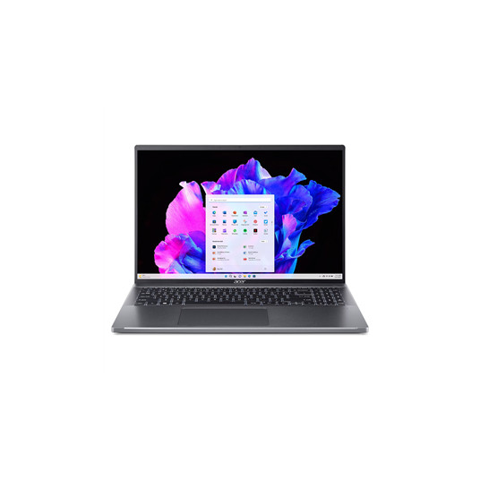 Piezīmjdators|ACER|Swift|SFG16-71-5363|CPU Core i5|i5-1335U|1300 MHz|16"|3200x2000|RAM 16GB|DDR5|SSD 512GB|Intel Iris Xe Graphics|Integrēts Windows lasītājs mikroSD|LV| 11 Sākums|Tērauda pelēks|1,6 kg|NX.KFSEL.001