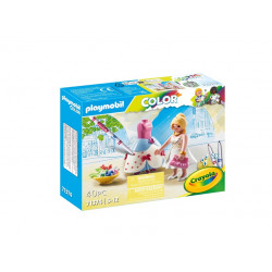 Būvniecība PLAYMOBIL krāsa: modes skates dizainers 71374