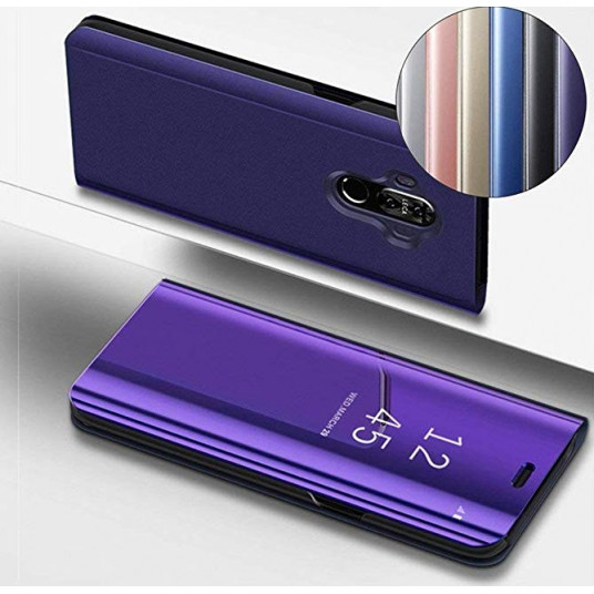 Mocco Clear View Cover Case For Samsung N970 Galaxy Note 10 Purple