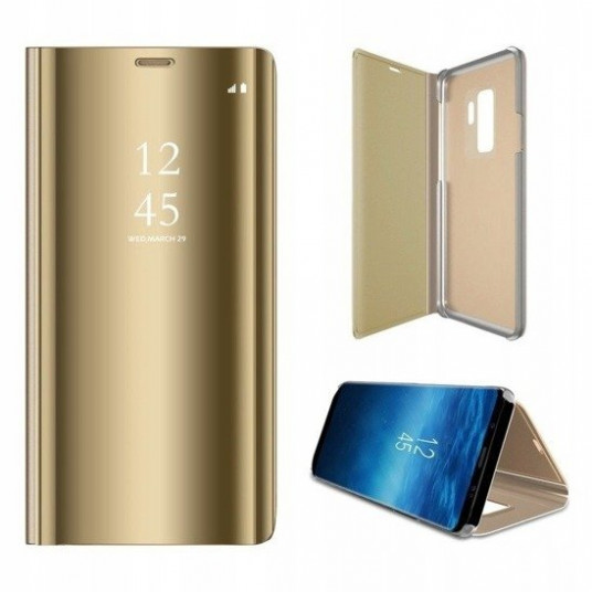 Mocco Clear View Cover Case For Samsung N970 Galaxy Note 10 Gold