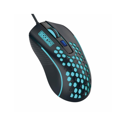 Pele Sparco Hive Gaming Mouse Black