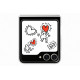 ZF741CWEGWW Flipsuit Case Samsung Galaxy Flip6 (Balts)