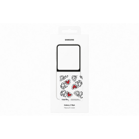 ZF741CWEGWW Flipsuit Case Samsung Galaxy Flip6 (Balts)