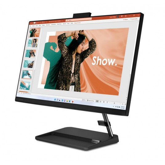 Lenovo IdeaCentre AIO 3 24IAP7 Intel Core i7-13620H 23,8" FHD IPS 250nits AG 16GB DDR4 3200 SSD1TB UHD NoS Melns