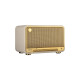 Galda bezvadu skaļrunis | D32 | 30 W | Bluetooth | Balts | Bezvadu savienojums