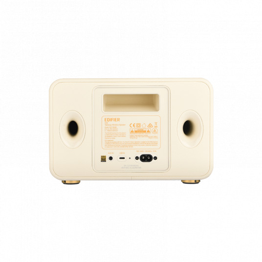 Galda bezvadu skaļrunis | D32 | 30 W | Bluetooth | Balts | Bezvadu savienojums