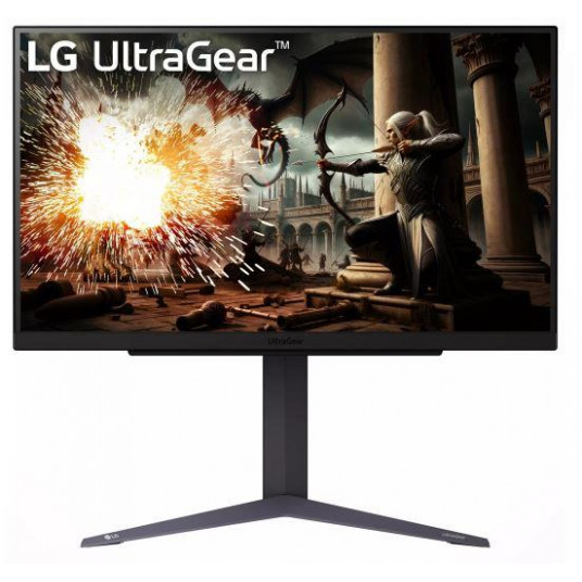 LCD monitors|LG|27GS75Q-B|27"|Spēlēšanas|Panelis IPS|2560x1440|16:9|16:9|180 Hz|Matēts|1 ms|Pivot|Regulējams augstums|Nosvērējams|Kārta melna|27GS75Q-B